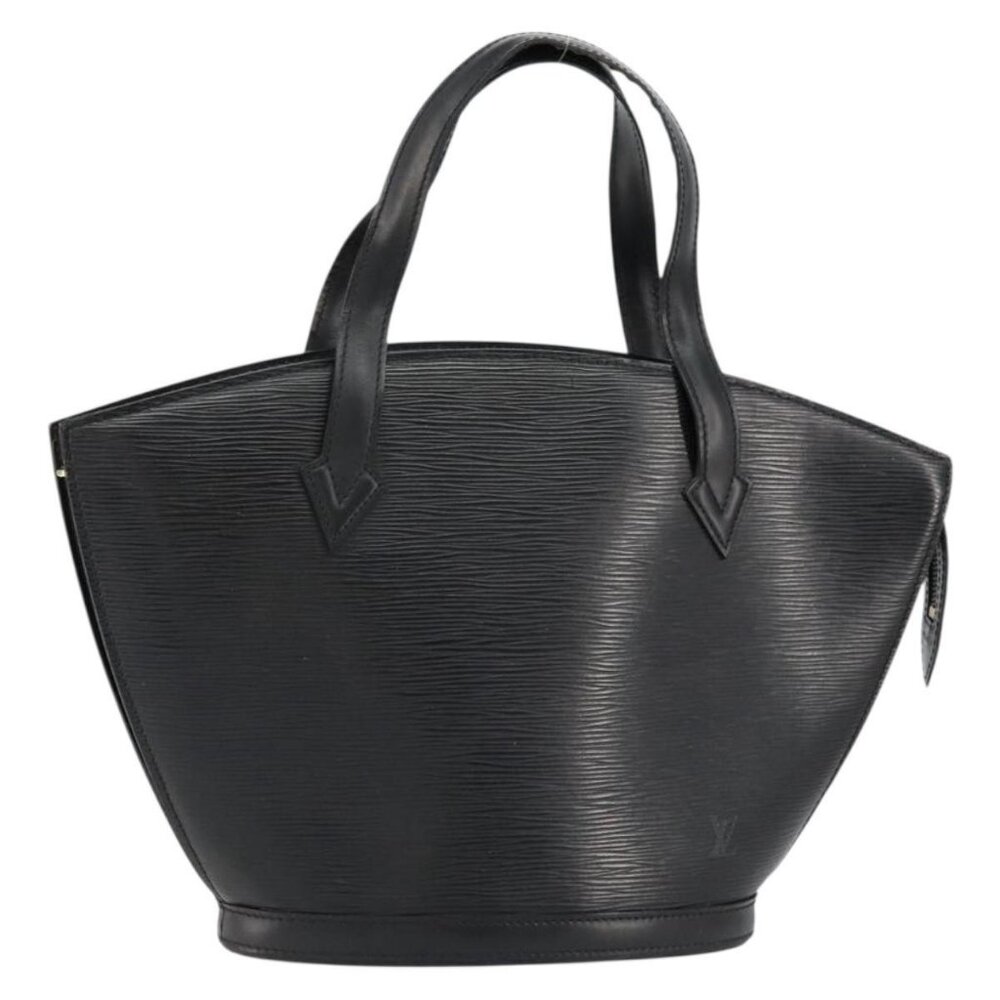 LOUIS VUITTON Epi Saint Jacques Hand Bag Black M52272 LV Auth BA7918